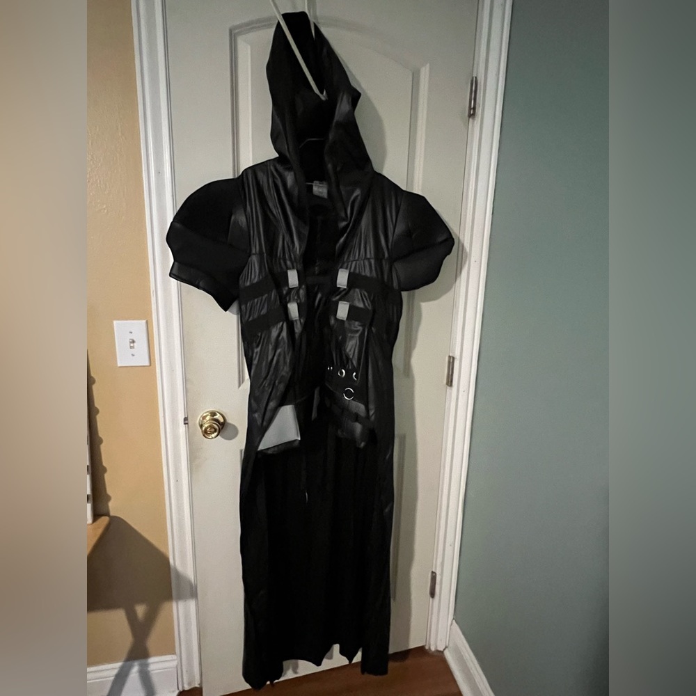 Overwatch Black Hooded Costume with cape and mask